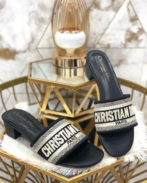 christian dior sandals platform|christian dior slippers original.